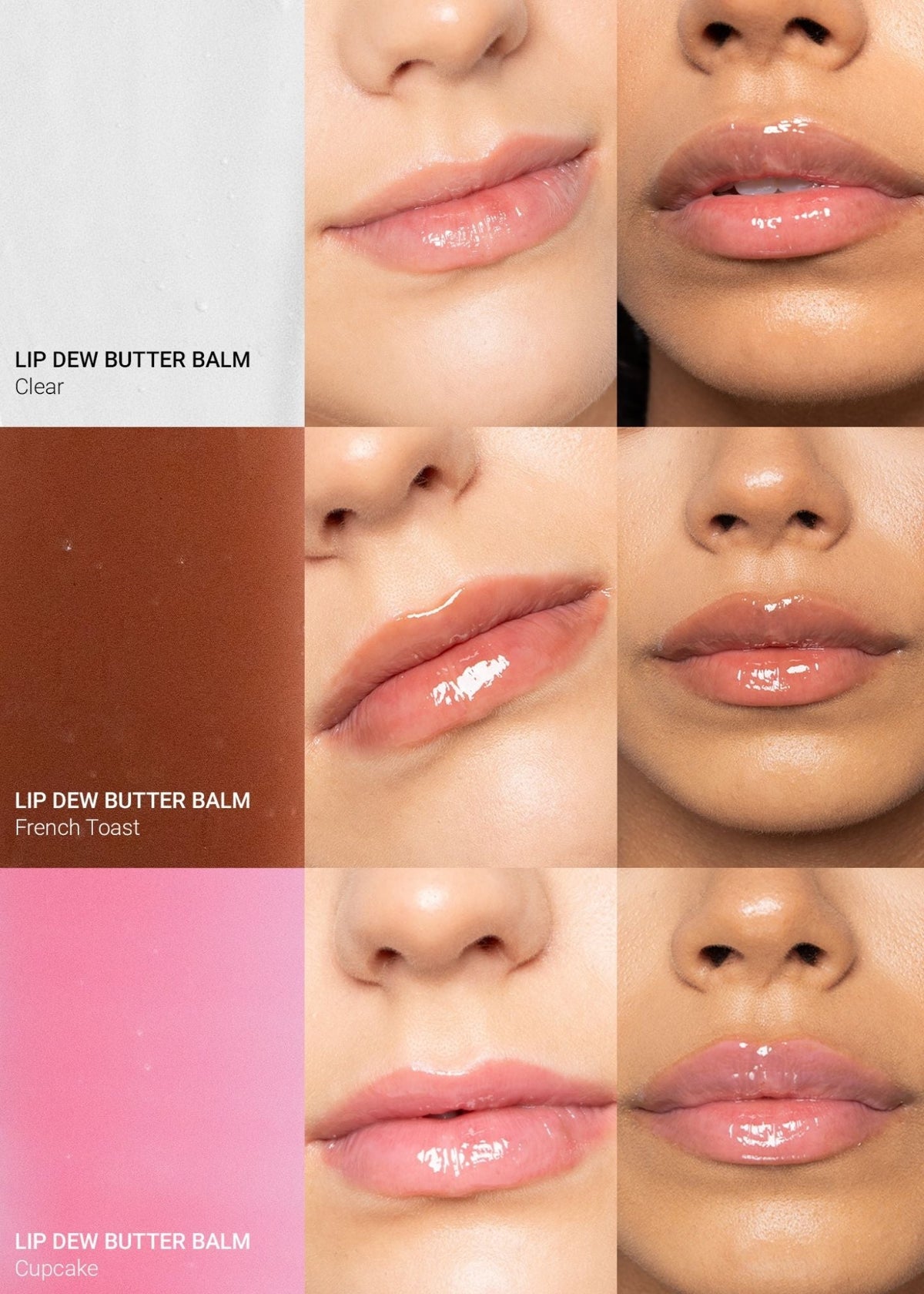 Lip Dew Trio, on the lips