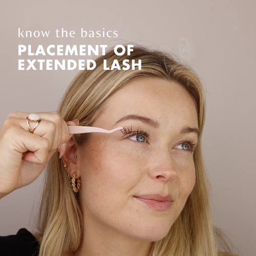 Know the basics, placement of extended lash, DUFFBEAUTY