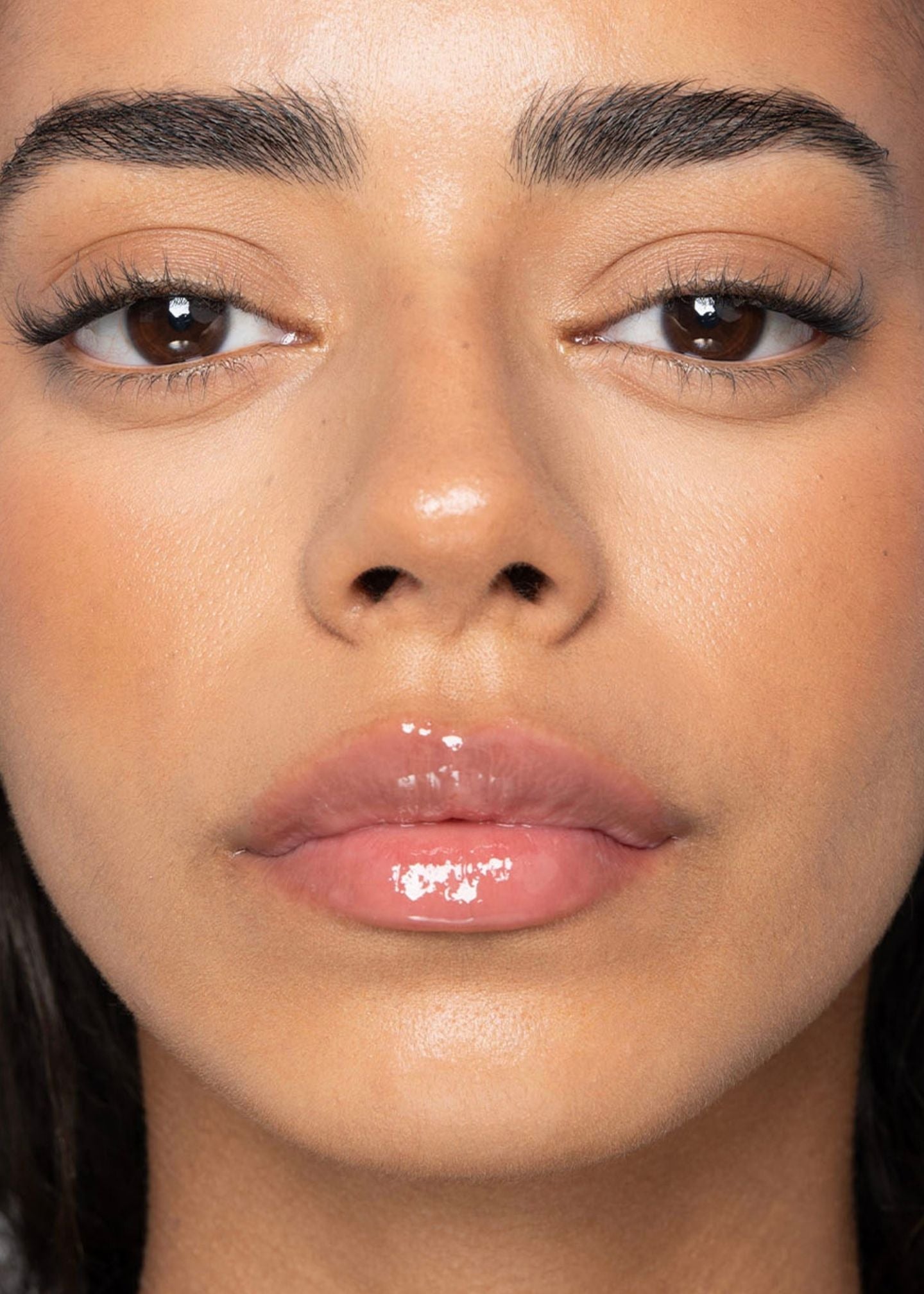 Lip Retreat - Lovely Nude, on the lips
