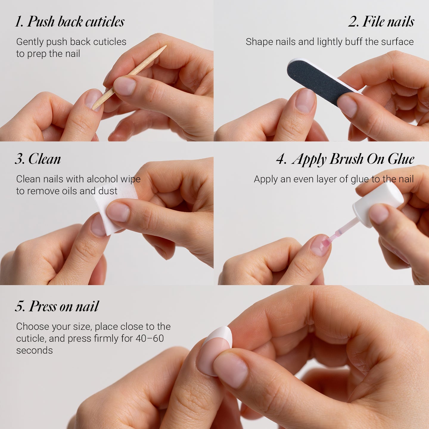 Nail Glue Brush On